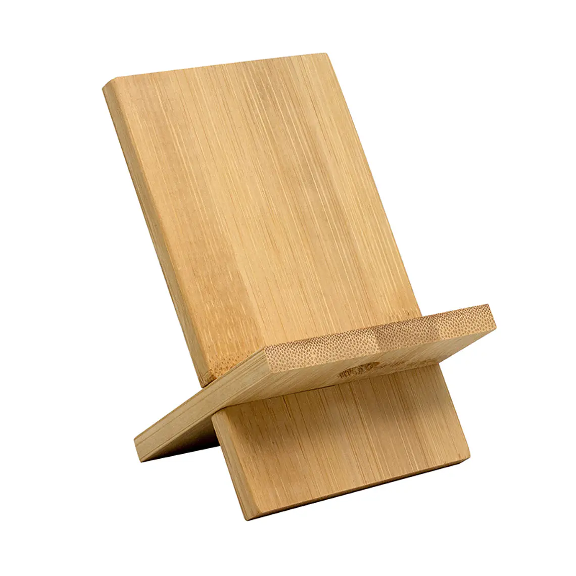 Soporte para celular de Bambú 1