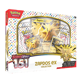 Pokemon TCG: Scarlet & Violet - 151 - Zapdos ex - INGLÉS