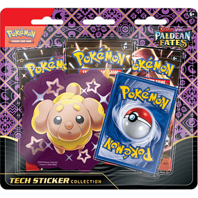 Pokemon TCG Scarlet & Violet - Paldean Fates Tech Sticker Collection - INGLÉS