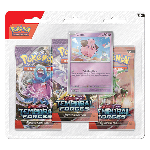 Temporal Forces 3-Pack Blister INGLÉS 