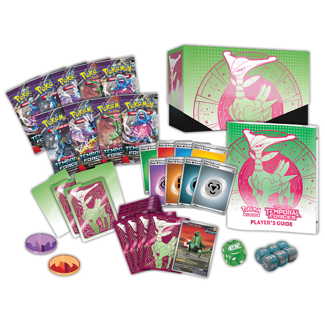 Scarlet & Violet - Fuerzas Temporales - Elite Trainer Box - Español