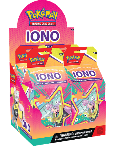 Pokemon TCG: Iono Premium Tournament Collection INGLÉS (Kit)