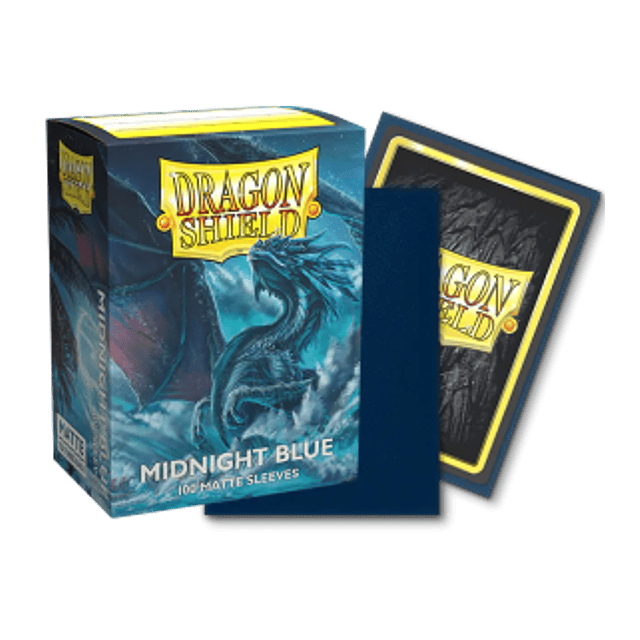 Dragon Shield - 100 standard - Midnight Blue MATTE