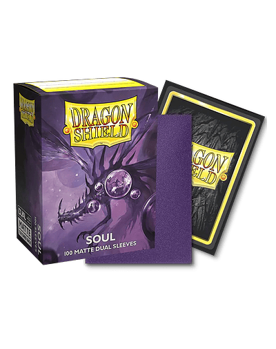 Dragon Shield - 100 standard - SOUL DUAL MATTE