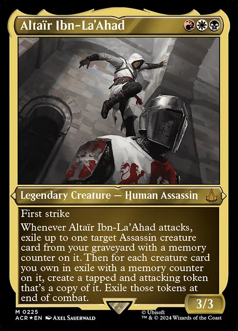 Altaïr Ibn-La'Ahad - 0225 - Inglés - Etched