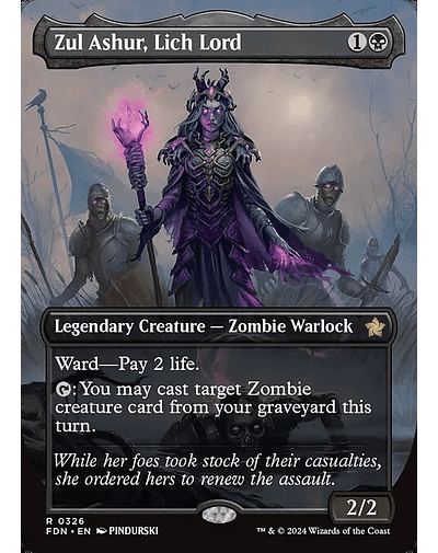 Zul Ashur, Lich Lord - 0326 - Inglés