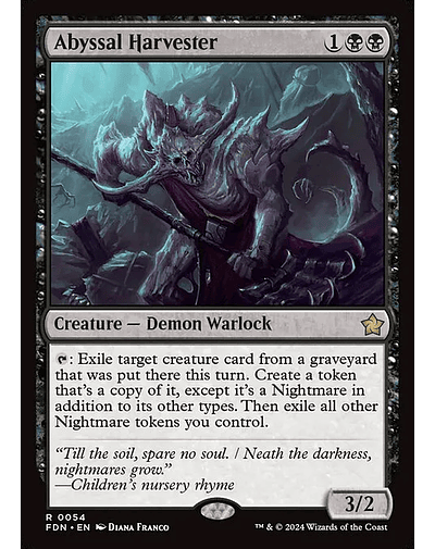 Abyssal Harvester - 0054 - Inglés - Foil