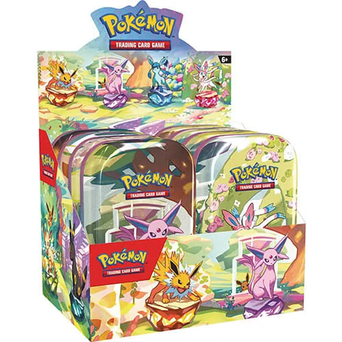 PREVENTA - Prismatic Evolutions - Mini Tin ESPAÑOL