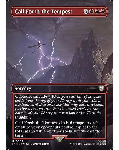 Call Forth the Tempest - 0509 - Inglés - Foil