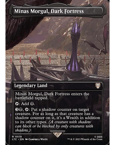 Minas Morgul, Dark Fortress - 0514 - Inglés - Foil