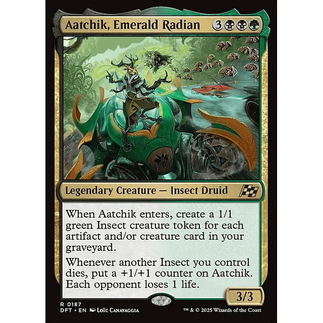 Aatchik, Emerald Radian - 0187 - Inglés - Foil