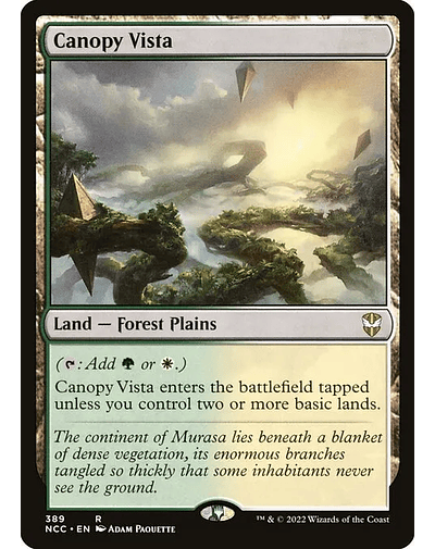 Canopy Vista - 389 - Inglés