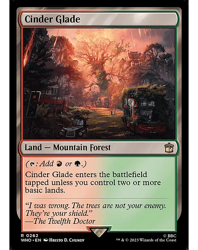 Cinder Glade - 0262 - Inglés - Foil
