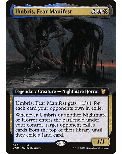 Umbris, Fear Manifest - 076 - Inglés