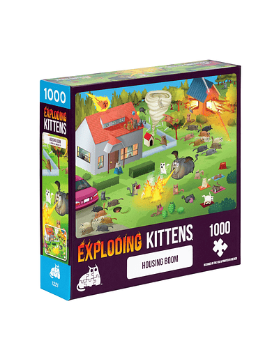 Puzzles Exploding Kittens 1000 piezas: Housing Boom