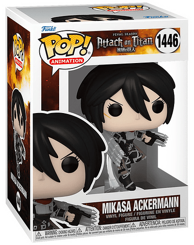 Pop Vinyl Attack on Titan - Mikasa Ackermann