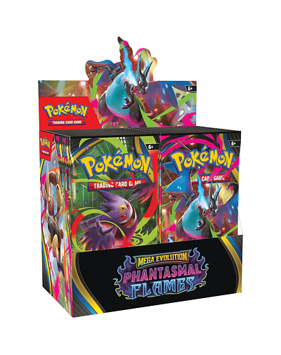 Mega Evolution Phantasmal Flames - Booster Box - ESPAÑOL