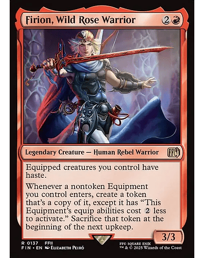 Firion, Wild Rose Warrior - 0137 - Inglés