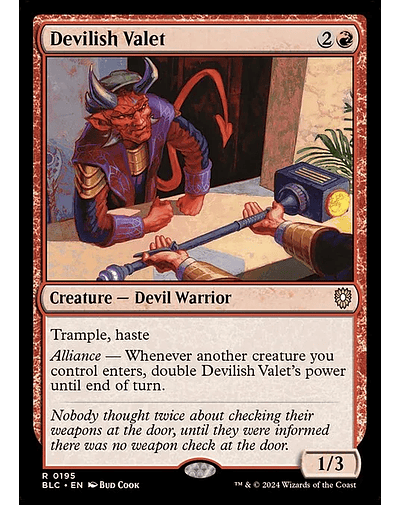 Devilish Valet - 0195 - Inglés