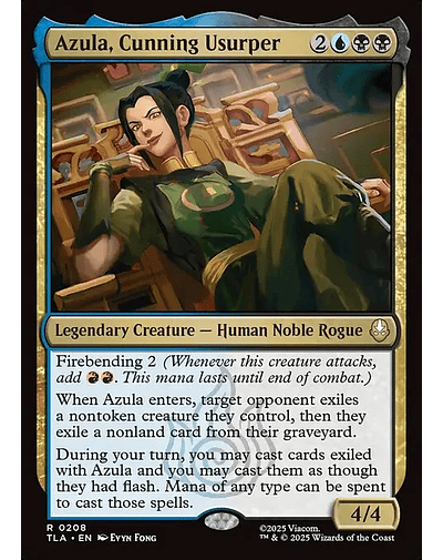 Azula, Cunning Usurper - 0208 - Inglés - Foil