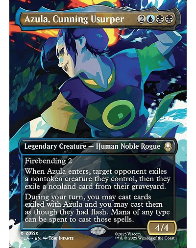 Azula, Cunning Usurper - 0303 - Inglés