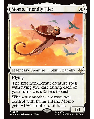 Momo, Friendly Flier - 0029 - Inglés - Foil