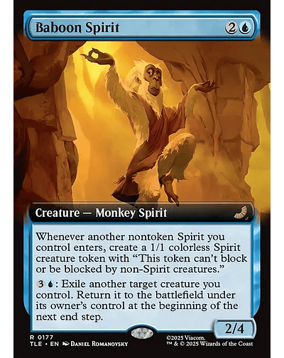 Baboon Spirit - 0177 - Inglés - Foil