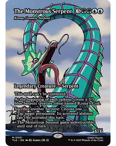 Koma, Cosmos Serpent - 0051 - Inglés