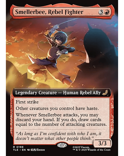 Smellerbee, Rebel Fighter - 0198 - Inglés