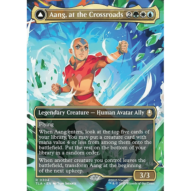 Aang, at the Crossroads / Aang, Destined Savior - 0304 - Inglés 1