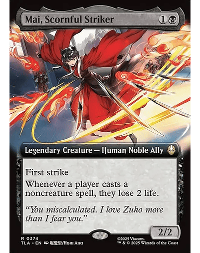 Mai, Scornful Striker - 0374 - Inglés - Foil