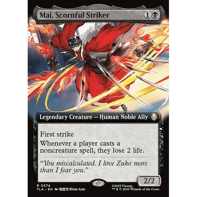 Mai, Scornful Striker - 0374 - Inglés - Foil