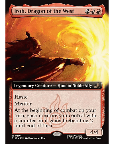 Iroh, Dragon of the West - 0194 - Inglés - Foil