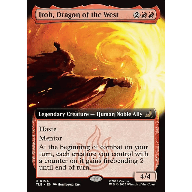 Iroh, Dragon of the West - 0194 - Inglés - Foil