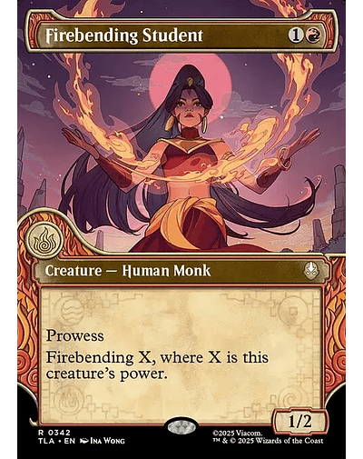 Firebending Student - 0342 - Inglés - Foil