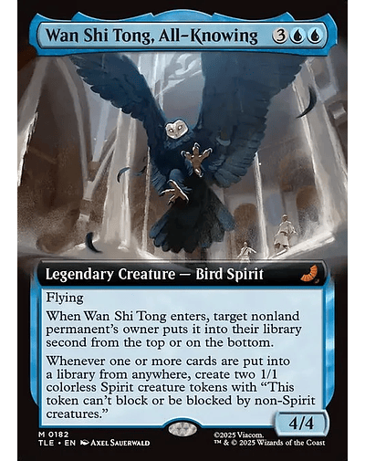 Wan Shi Tong, All-Knowing - 0182 - Inglés - Foil