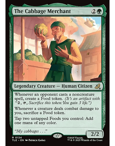 The Cabbage Merchant - 0134 - Inglés - Foil