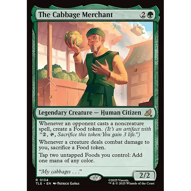 The Cabbage Merchant - 0134 - Inglés - Foil