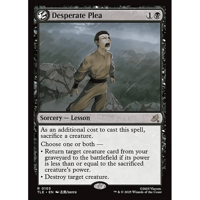 Desperate Plea - 0103 - Inglés - Foil