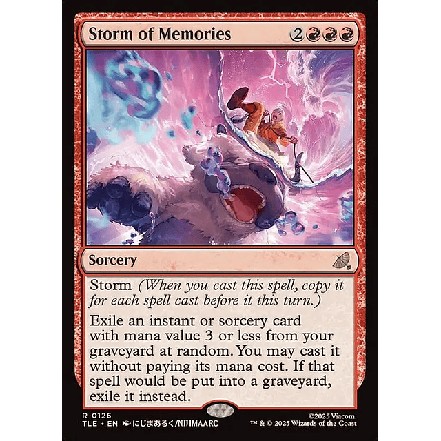 Storm of Memories - 0126 - Inglés - Foil