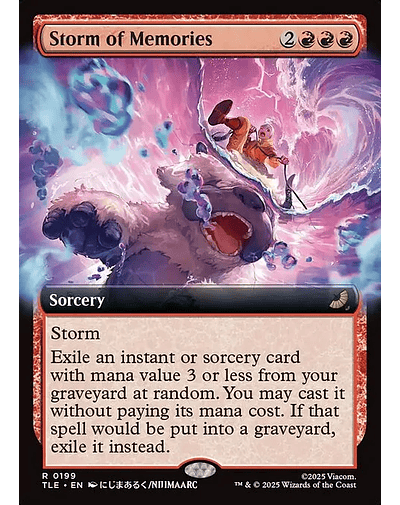 Storm of Memories - 0199 - Inglés - Foil