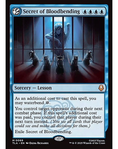 Secret of Bloodbending - 0069 - Inglés - Foil