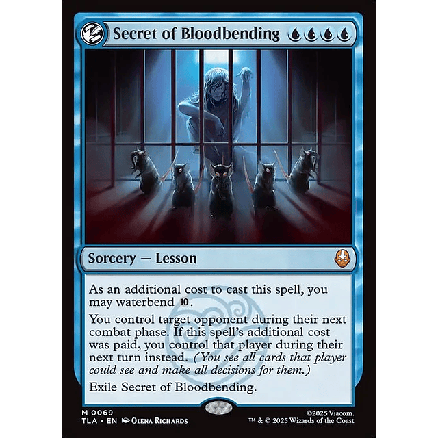 Secret of Bloodbending - 0069 - Inglés - Foil