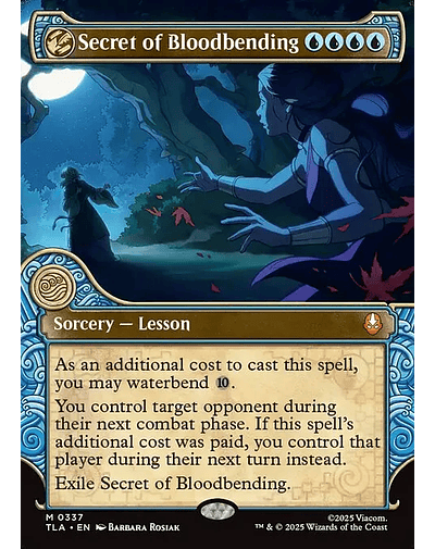 Secret of Bloodbending - 0337 - Inglés - Foil