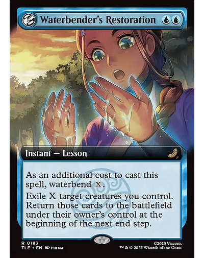 Waterbender's Restoration - 0183 - Inglés