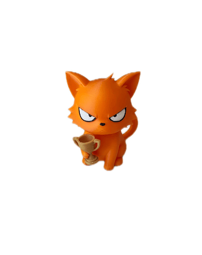 Figura Gato Puente Elantris v.1 – Edición Alfa (10x8 cm)