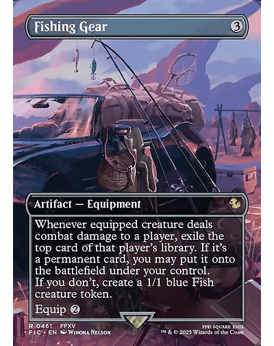 Fishing Gear - 0461 - Inglés - Foil