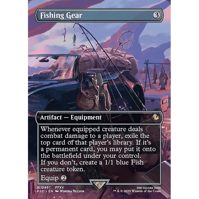 Fishing Gear - 0461 - Inglés - Foil