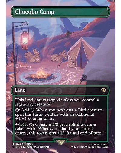 Chocobo Camp - 0462 - Inglés - Foil