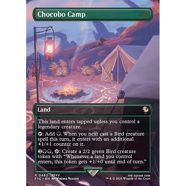 Chocobo Camp - 0462 - Inglés - Foil